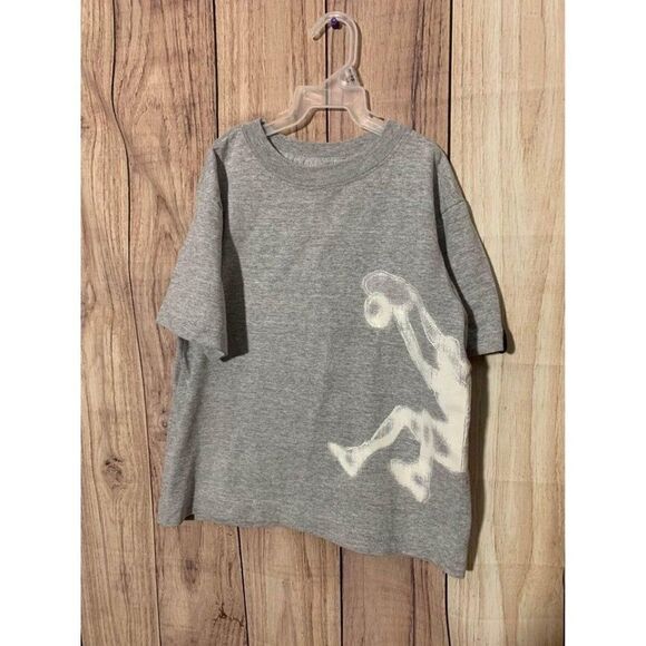 Shaq Basketball Grey Boys Tee Shirt S 6/7 - Picture 1 of 6